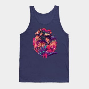 Samurai Tiger Tank Top